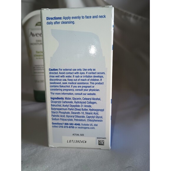 Lot Of 3 Neutrogena Collagen Bank Moisturizer Hydro Boost & Cleanser Skincare - Picture 3 of 4